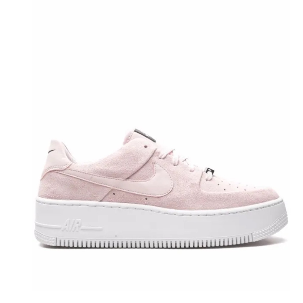 Nike Air Force 1 Low – Light Pink Suede | Size 5.5 | Soft Neutrals Vibe
